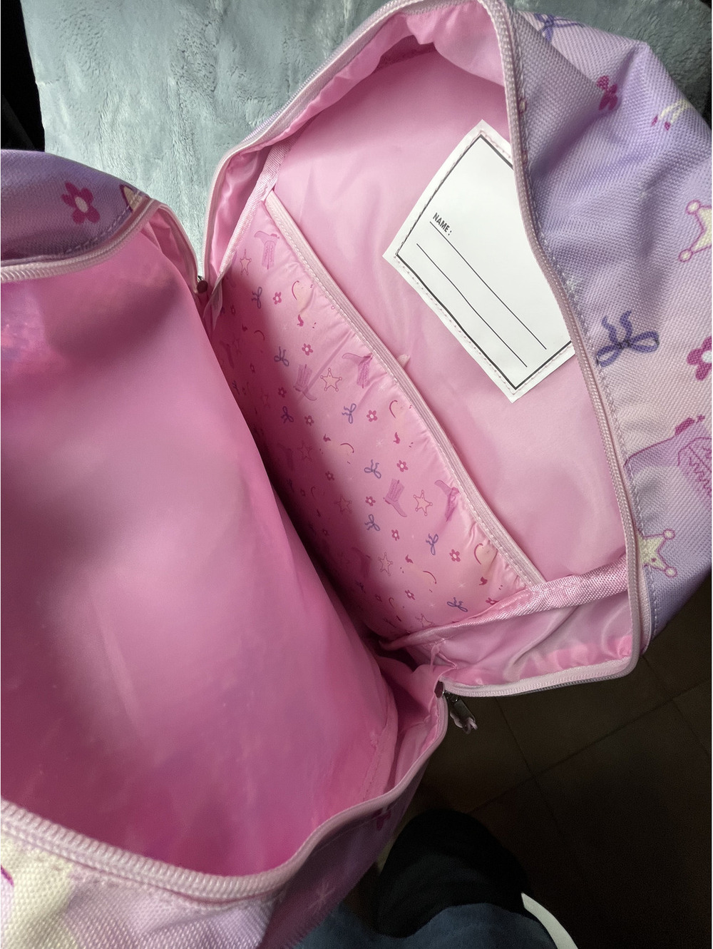 NWT Rainbow Sugar Girl's Pink/Western Activity Set Backpack - Picture 10 of 10